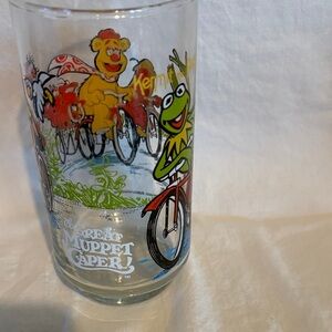 The Great Muppet Caper Glass McDonald’s and Henson Associates collaboration 1981